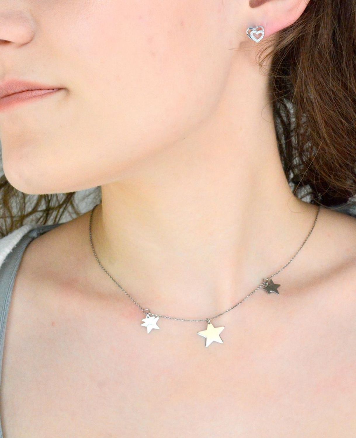 Naszyjnik srebrny damski celebrytka gwiazdki srebro rodowane C RM 20416 075 ✓Srebrne Naszyjniki Damskie w Sklepie z Biżuterią zegarki-diament.pl✓Piękne i Eleganckie Naszyjniki dla Kobiet✓Prawdziw1.jpg